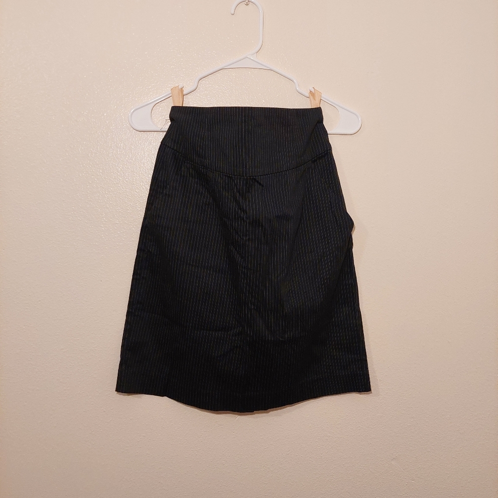 Banana Republic Pinstripe Pencil Skirt - Size 6 Stretch